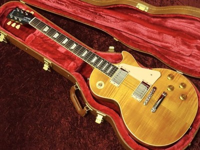 Gibson Les Paul Standard 50s Figured Top Honey Amber E-Gitarre gebraucht
