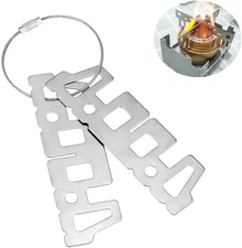 Alcohol Stove Pot Stand Spirit Burner Ring Bracket Support Rack with Anti-Lost W