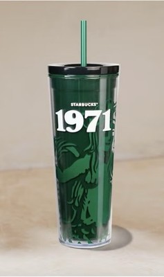  Starbucks 1971 Heritage Coll.! Plastic Cup 710ml - Limited Edition New!