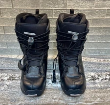 Salomon Snowboard Black Boots Fusion F-20Ms Lace Up Mens Size 10.5 