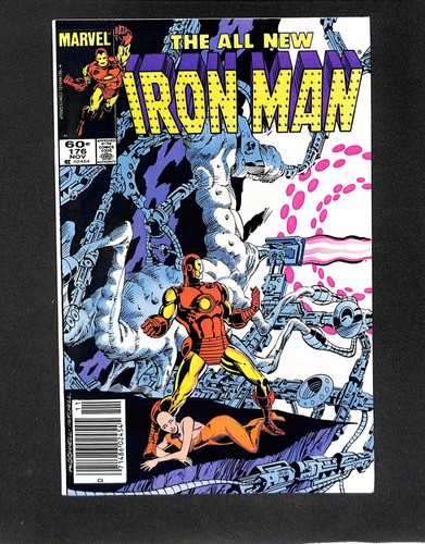 Iron Man #176 Newsstand Variant Marvel 1983