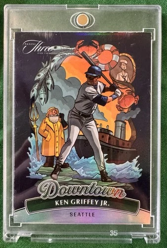 2024 Panini Three & Two Downtown Ken Griffey Jr #2 Case Hit SSP Seattle Mariners