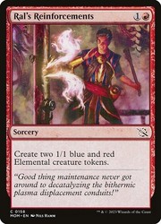 Ral's Reinforcements 158 Common March of the Machine MTG