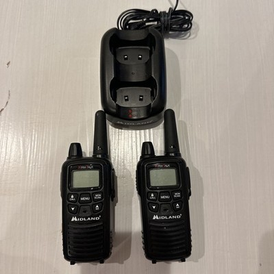 MIDLAND LXT600PA 2-Way Radio Walkie Talkie w/ Belt Clip 