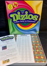 DIZIOS Tile Board Game 100% COMPLETE Family Strategy Dominoes Game