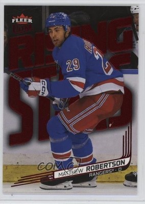 2025-26 Fleer Ultra Rising Stars Red /49 Matthew Robertson #RS-42 Rookie RC 1t1h