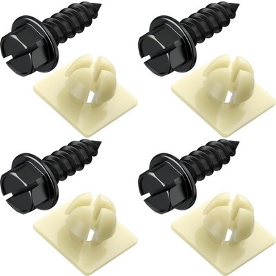 PRIME AVE Black Oxide Stainless Steel Set of 4 (Black Oxide), 