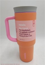Owala 40oz Stainless Steel Straw Tumbler - Tangy Tango READ DESCRIPTION