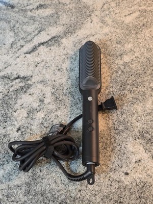 TYMO Hair Straightening Comb Brush HC100 Ionic Electric Styling Tool 45W Black