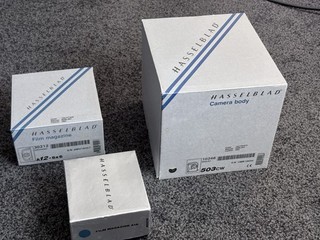 Hasselblad Product Box Boxes "EMPTY BOX ONLY"