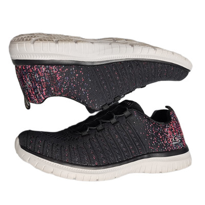 Skechers Virtue Sneakers Womens US 8 Multi Cushioned Memory Foam Slip On 104411