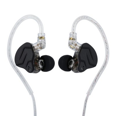Linsoul KZ ZSN PRO X Dual Driver 1BA+1DD Hybrid Metal Earphones