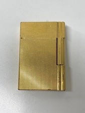 S.T. Dupont Lighter Gold Gas Lighter Used