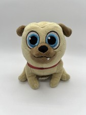 Disney Junior Puppy Dog Pals Rolly Pug Plush Stuffed Animal Toy 6" Inch