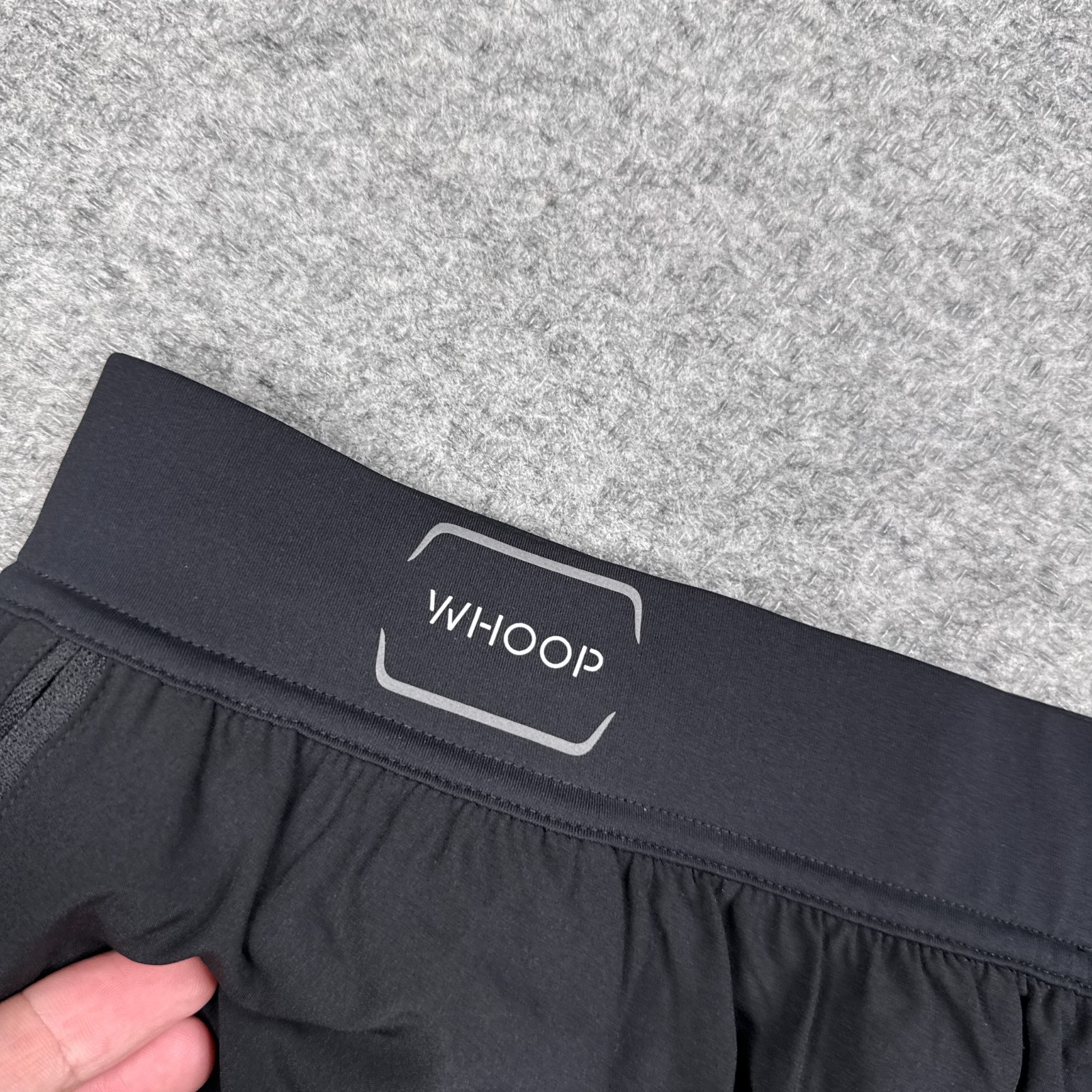 Whoop Any-Wear Performance Shorts Mens Large Black 4.0 Pocket Lined 4"