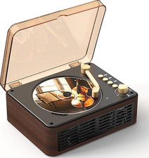 Portable CD Player Bluetooth with Speakers - Desktop CD Players for Home, Built