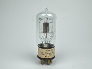 Telefunken RE25 Röhre Rarität seltene Triode dat. 1921 AEG Schott Sammler