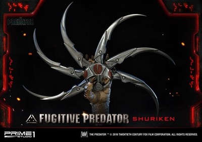 Predator 2018 Busto 1/1 Fugitive Predator Shuriken 65 cm Prime 1 Studio