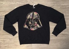 Star Wars Floral Darth Vader Crewneck Sweatsh...