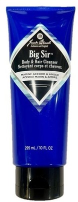 Jack Black Big Sir Body & Hair Cleanser - Marine Accord & Amber, 10 oz | NEW