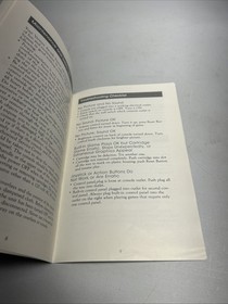 Vectrex Arcade System Owners Manual Only Model HP-3000 And Inset
