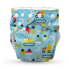 Charlie Banana 1 Pack Reusable Adjustable Cloth Diaper, One Size - Construction
