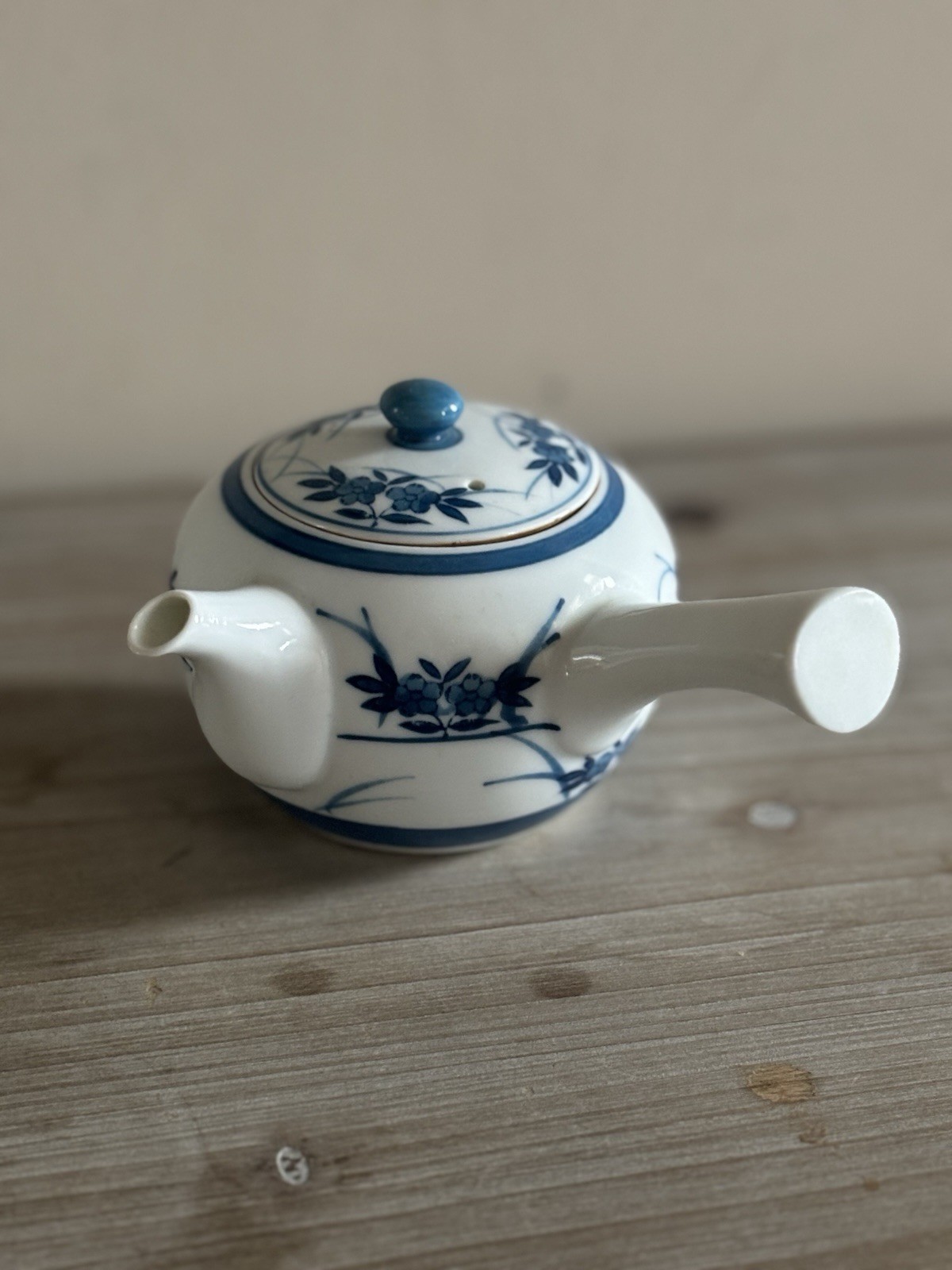 Japanese Teapot Art Pottery Studio Signed