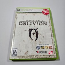 The Elder Scrolls IV Oblivion Xbox 360 CIB w Map Excellent Mint Pristine 9/10