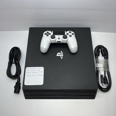 Sony PlayStation 4 PS4 Pro CUH-7015B 1TB Console 10.50 System Software - Tested