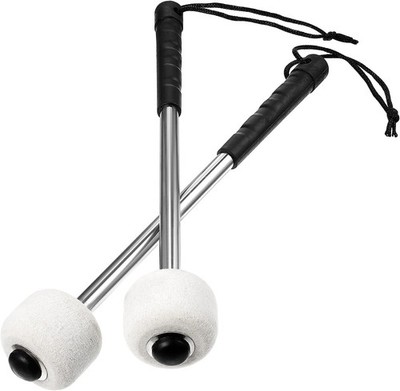 Trommelstöcke Marschschlägel Bass Mallet Drum Stick mit Wollfilz Filzkopf E