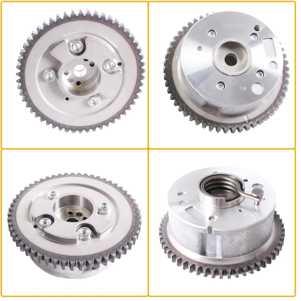 Eixo de cames temporizador escape de admissão de engrenagem compatível com Chrysler Sebring Dodge Avenger 2.4L - Imagem 4 de 4