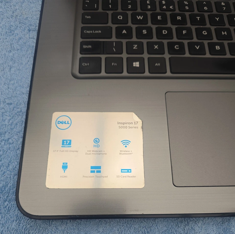 Dell Laptop Inspiron 5767 17.3" In Core i7-7500U 2.90Ghz 16GB DDR4 RAM 512GB SSD - Image 2 of 4
