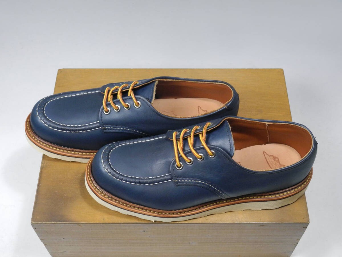 Red Wing 8100 Indigo Portage Oxford 8D Setter Navy Blue