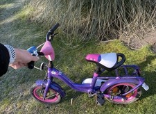Premium Kinderfahrrad 12 Zoll S'cool Nixe  (Pink/Lila) TOP