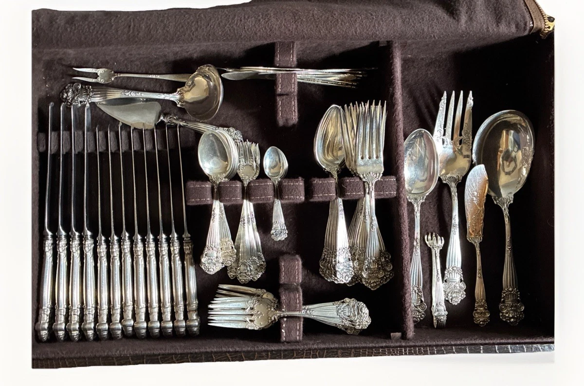 Towle Antique US Sterling Silver Flatware-Sets for sale | eBay