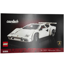 Lego Lamborghini Countach 5000 Quattrovalvole Set, 1506 Pieces, For Ages 18+