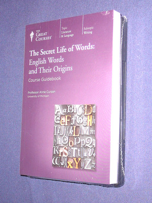 Great Courses DVDs  :          THE  SECRET  LIFE of  WORDS         new & sealed