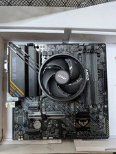 ASUS TUF Gaming A520M-PLUS II AM4 Micro ATX Motherboard with cooler fan