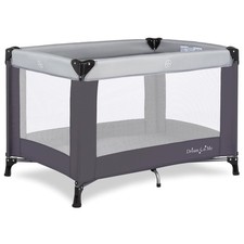 Dream On Me Nest Portable Playard, Lightweight, Foldable, Carry Bag, Grey