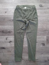 Time and Tru  High Rise Skinny Pants/Olive Green Size Medium Must See