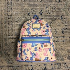 Disney Parks Loungefly Mini Backpack Stitch And Angel