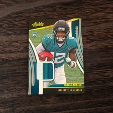 2025 Absolute Travis Hunter Rookie Materials RC Patch Gold #09/99 Jaguars