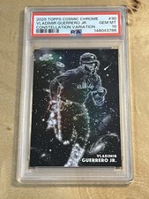 Vladimir Guerrero Jr. GEM MT 10 Constellation Variation 2025 Topps Cosmic Chrome