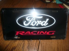 Vanity Ford Racing 3d Embossed Metal Novelty Plate - Licensed