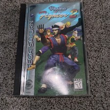 Virtua Fighter 2 (Sega Saturn, 1996) CIB Complete in Box with Manual 