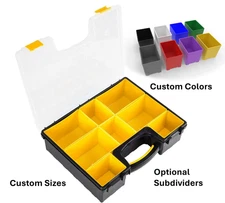 Custom Organizer Bins for Storehouse 8-Bin Large Portable Parts Storage Case