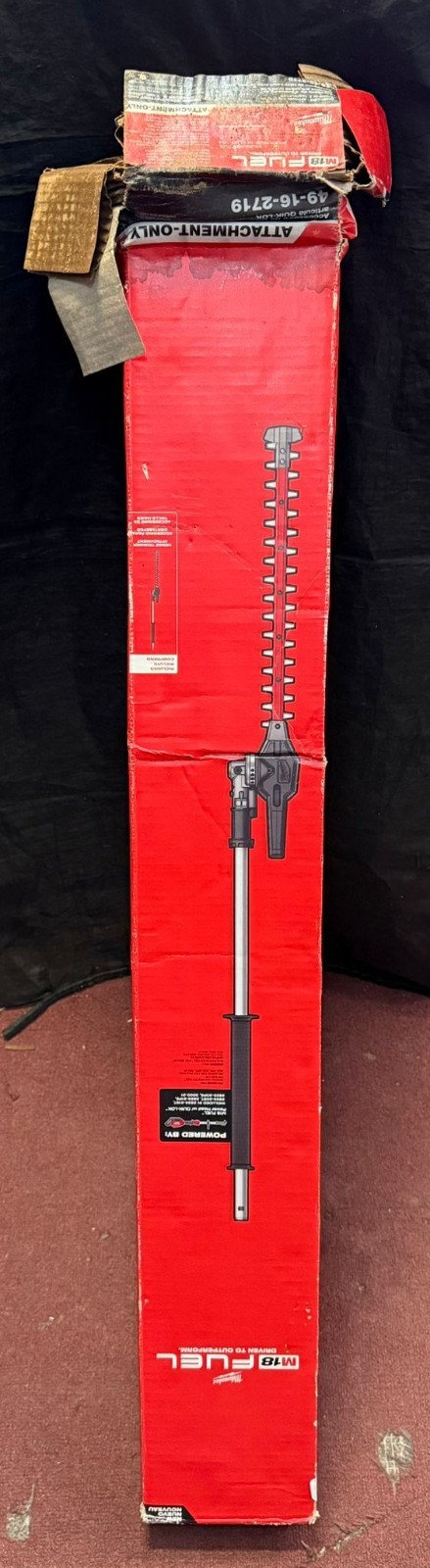 Milwaukee M18 FUEL QUIK-LOK 20” Articulating Hedge Trimmer Attachment 49-16-2719