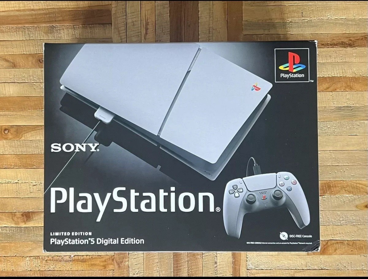 PS5 Digital Slim 30th Anniversary Limited Edition Bundle IN HAND
