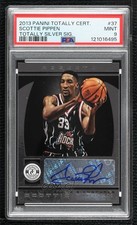 2013 Totally Certified Signatures Black 1/1 Scottie Pippen PSA 9 MINT Auto 7m4