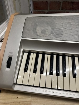 Yamaha DGX-505 Portable Grand Keyboard Silver/Oak (read) | eBay